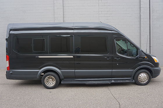 sprinter limo van exterior